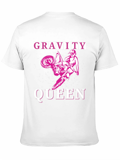 Gravity Queen Motocross T-Shirt - Black