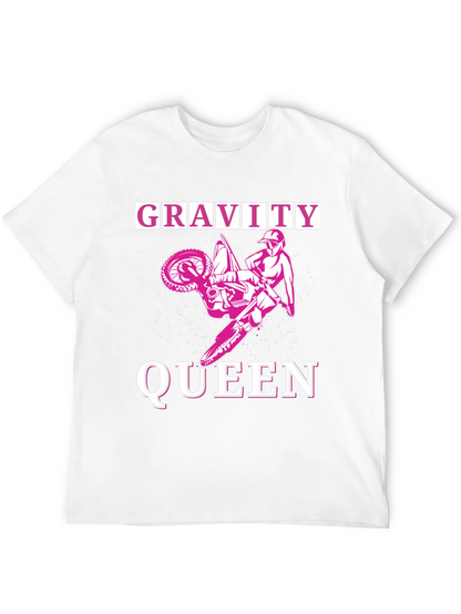 Gravity Queen Motocross T-Shirt - Black