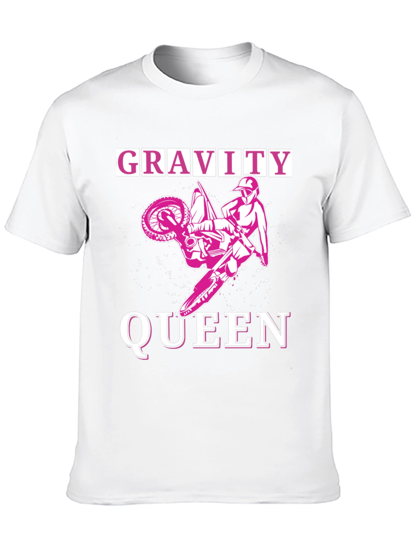 Gravity Queen Motocross T-Shirt - Black