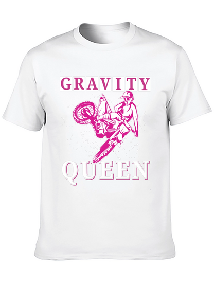 Gravity Queen Motocross T-Shirt - Black