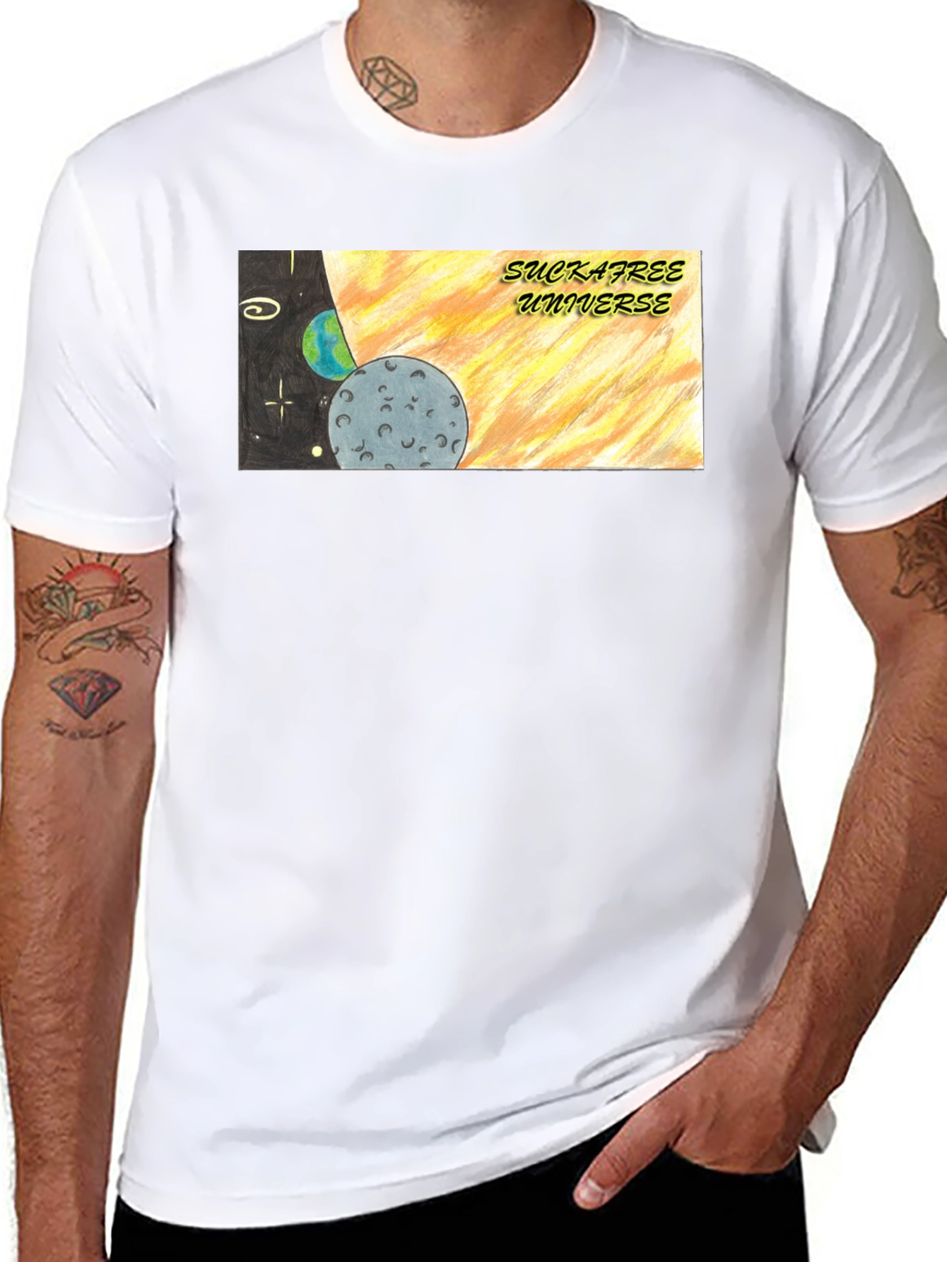 Suckafree Universe Graphic Tee