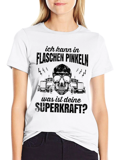 Funny German T-Shirt - My Superpower!