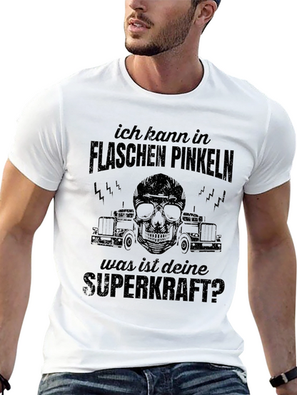 Funny German T-Shirt - My Superpower!