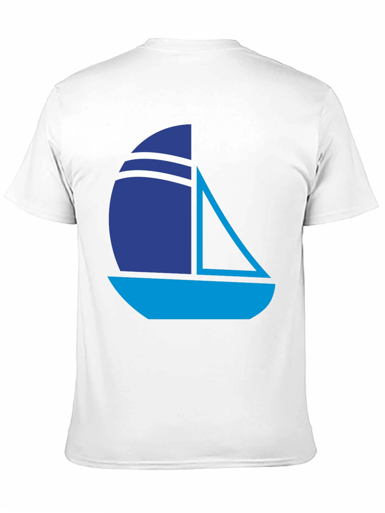 Nautical Sailboat Graphic Tee - Stylish Black T-Shirt