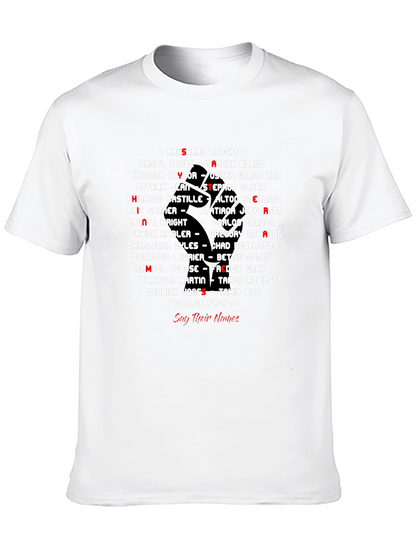 Black Lives Matter Say Their Names T-Shirt