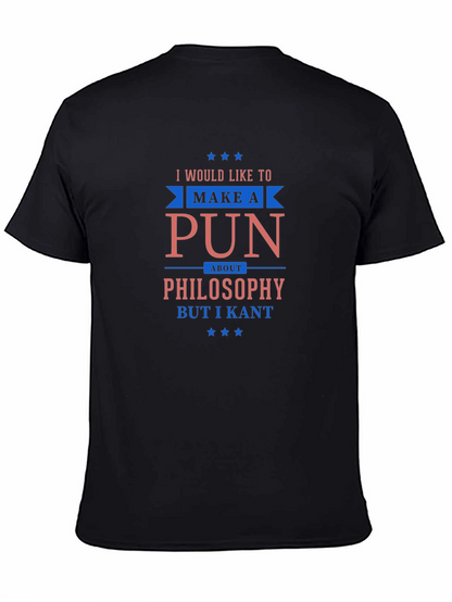 Funny Philosophy Pun T-Shirt - I Kant