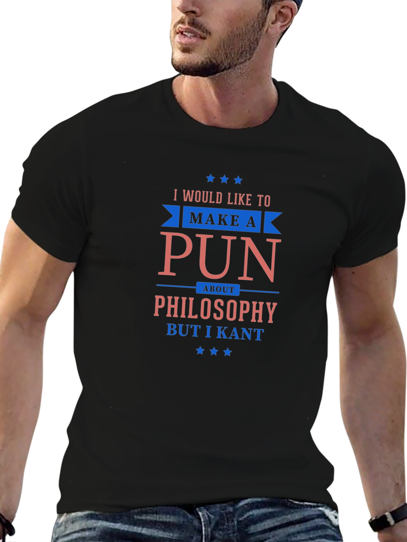 Funny Philosophy Pun T-Shirt - I Kant