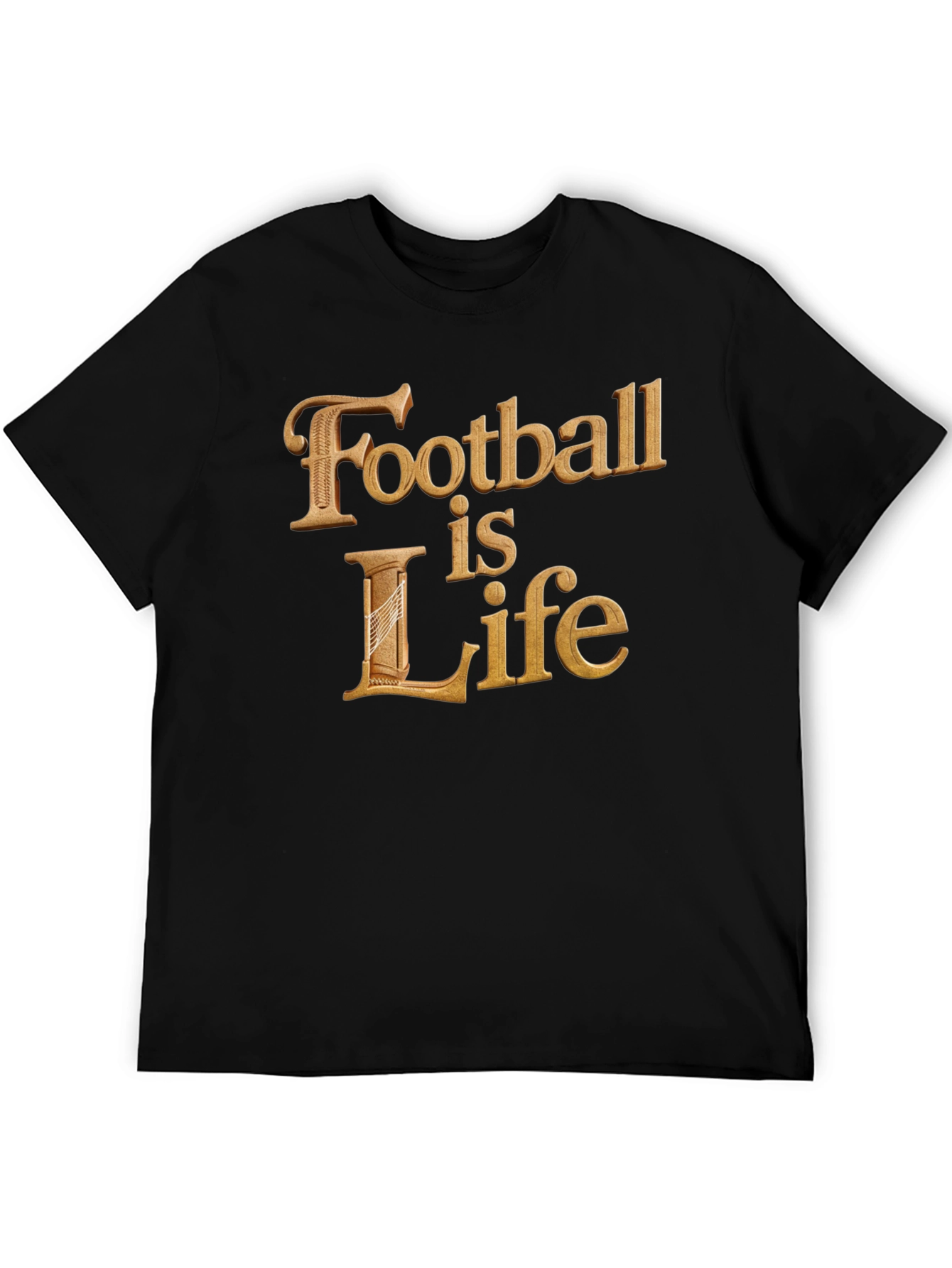 Football is Life T-Shirt - Premium Cotton
