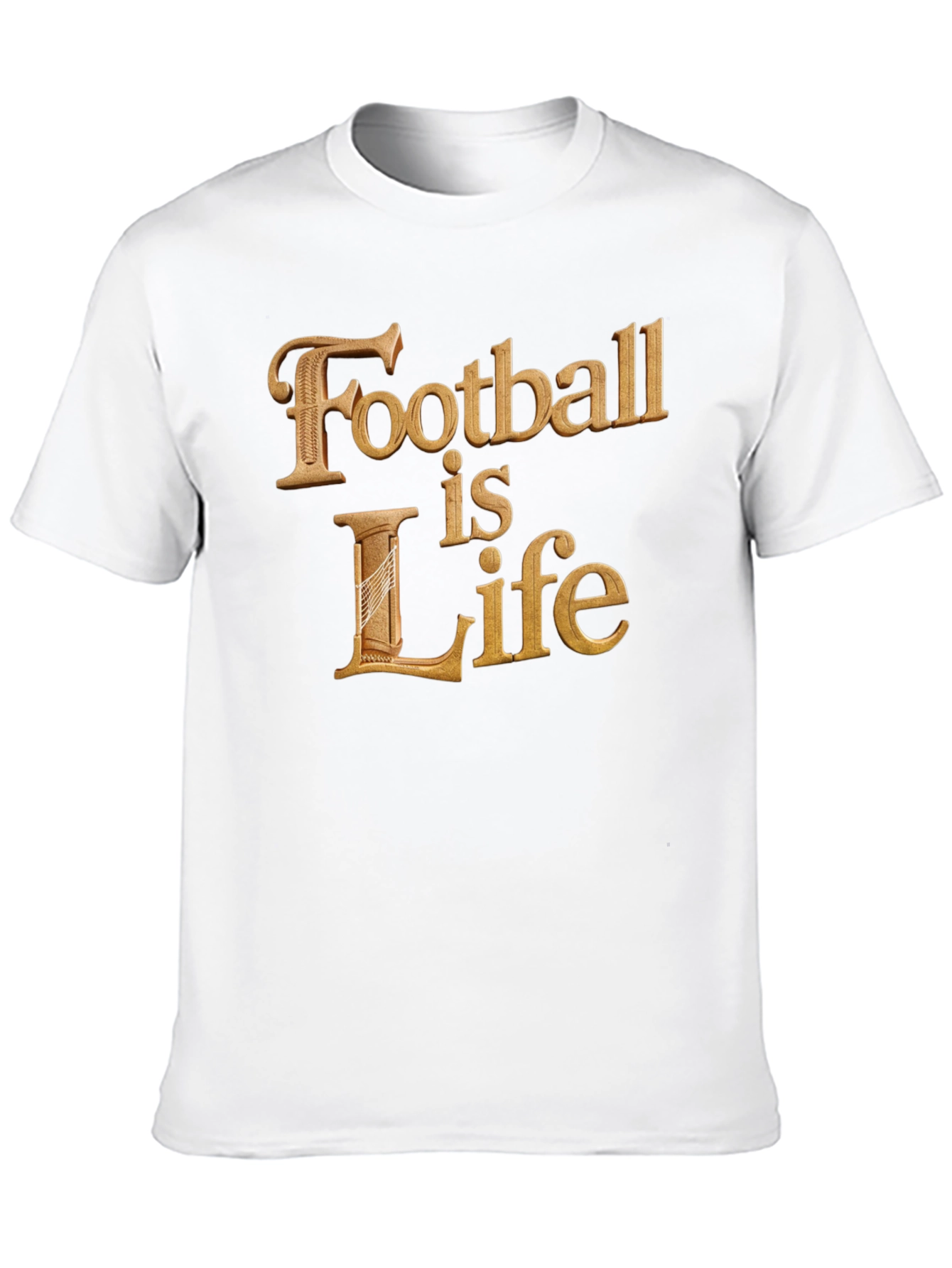 Football is Life T-Shirt - Premium Cotton