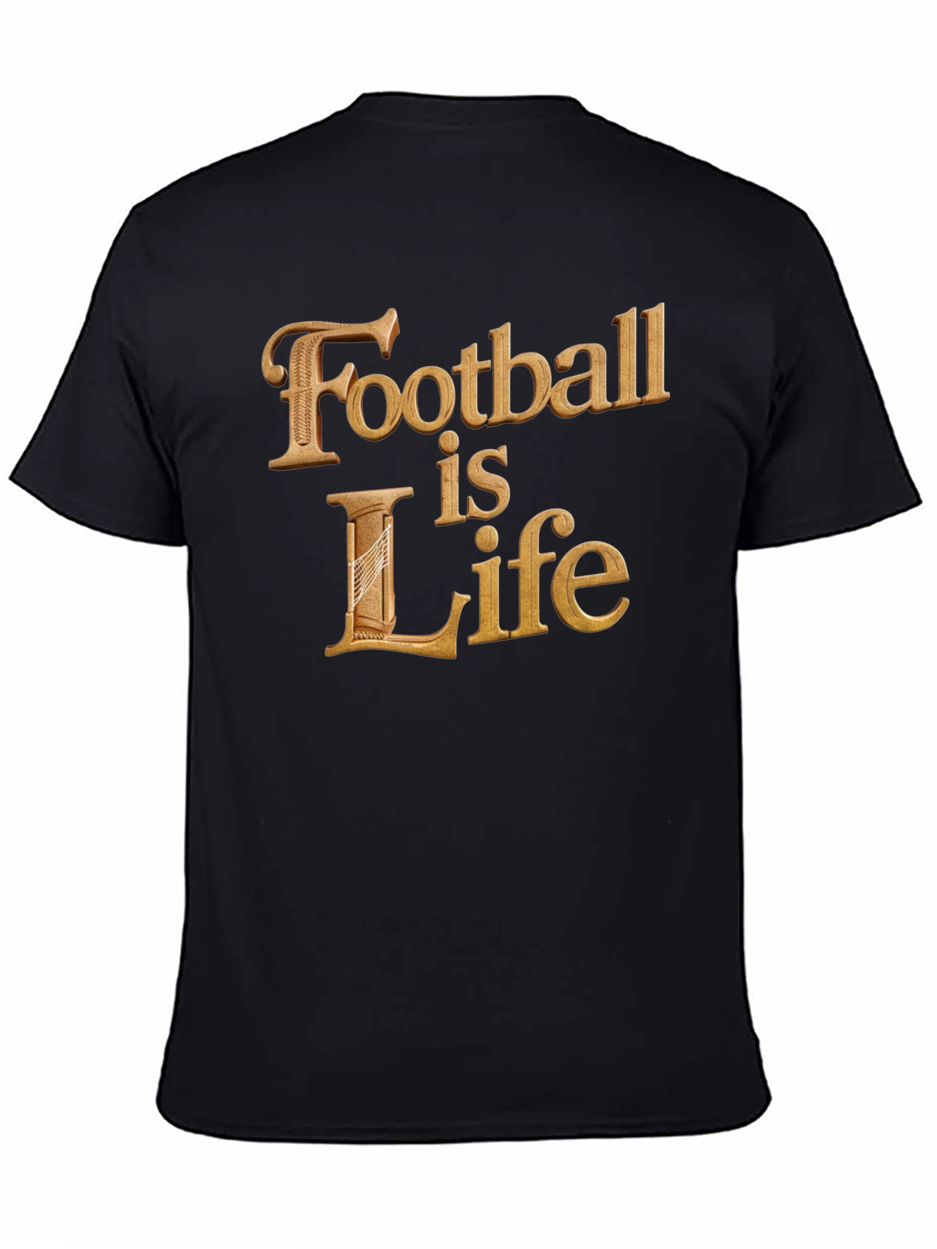 Football is Life T-Shirt - Premium Cotton