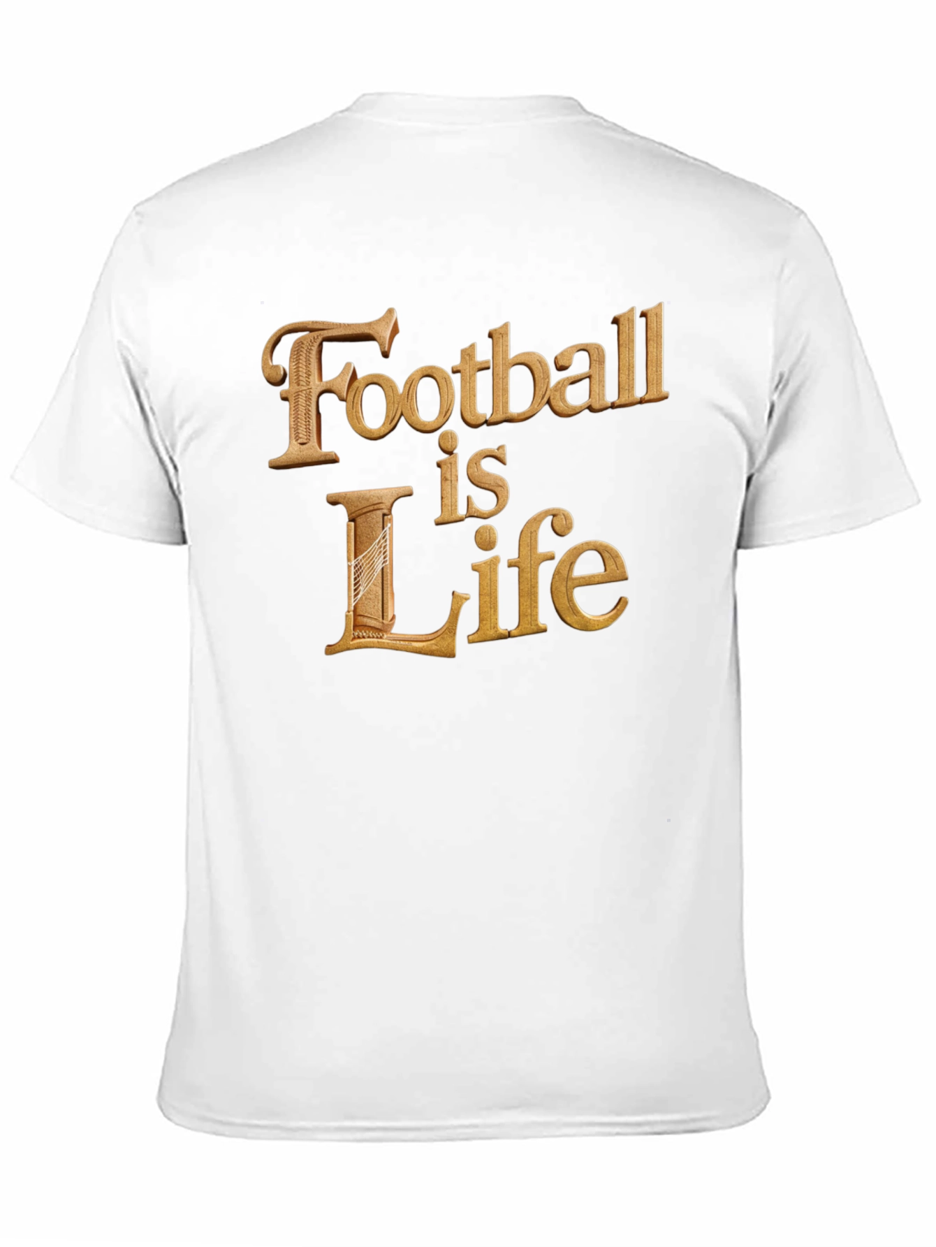 Football is Life T-Shirt - Premium Cotton
