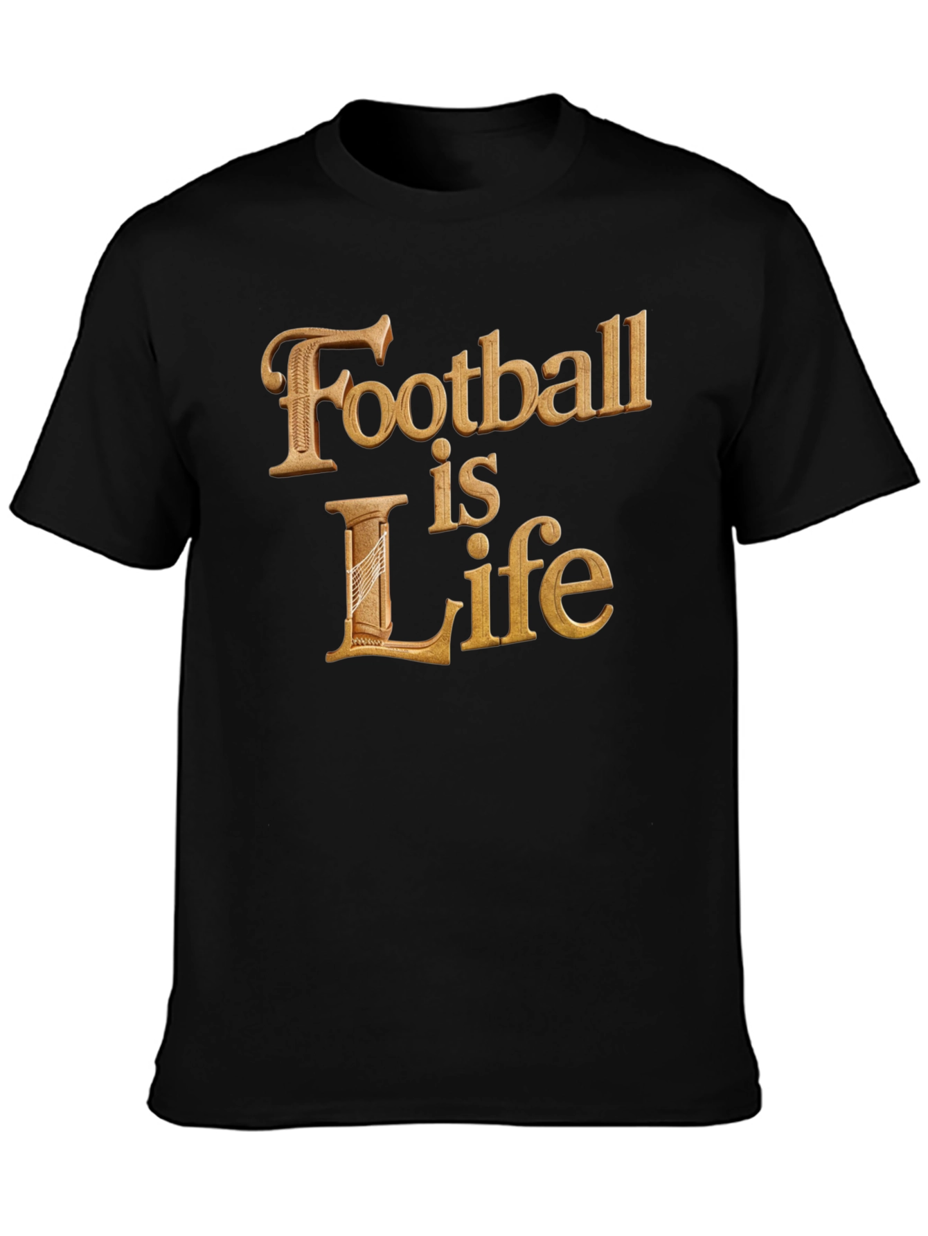 Football is Life T-Shirt - Premium Cotton