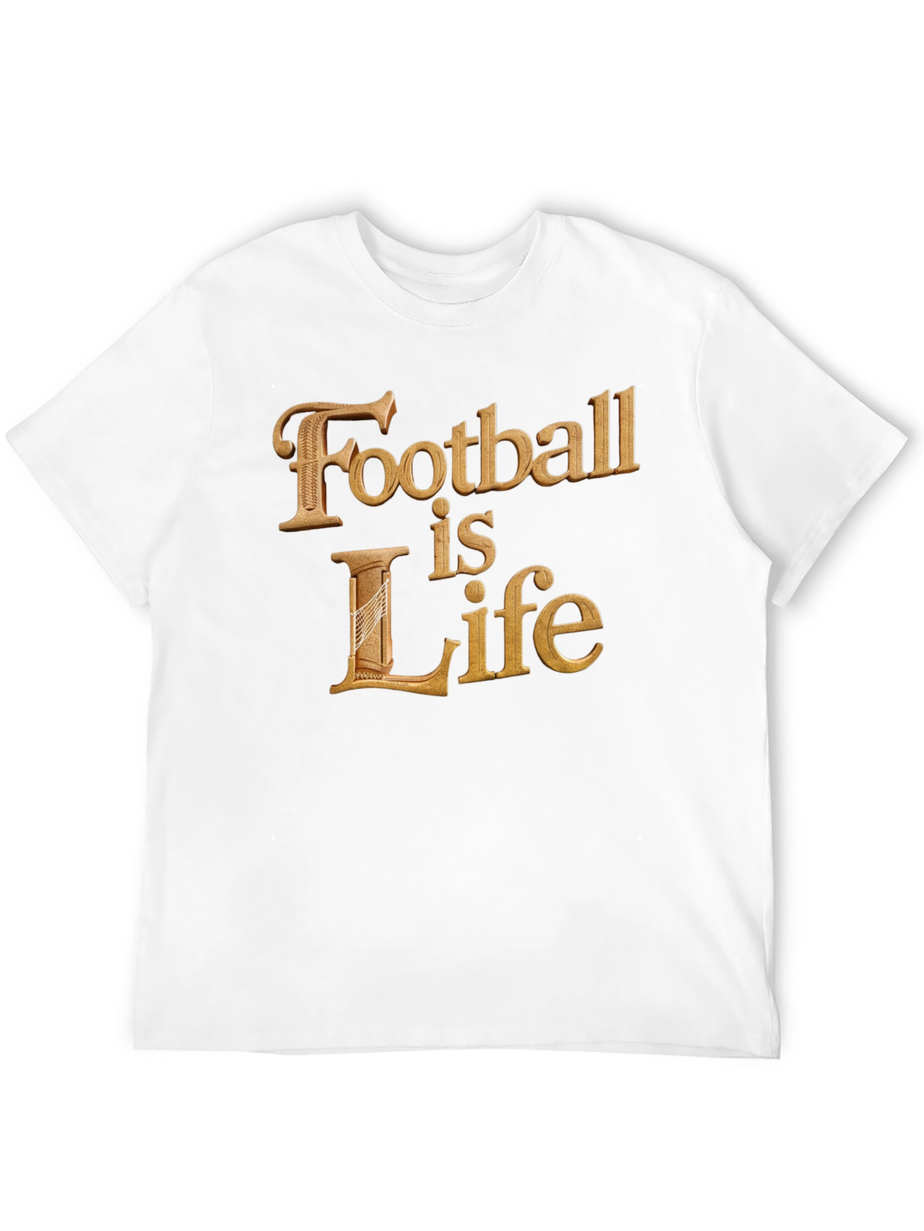 Football is Life T-Shirt - Premium Cotton