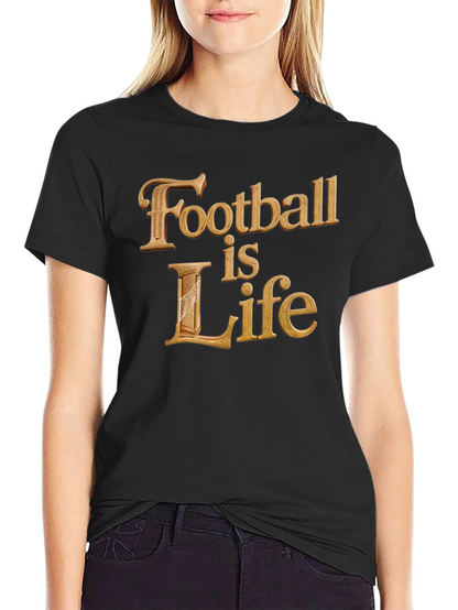 Football is Life T-Shirt - Premium Cotton