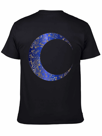 Crescent Moon Graphic Tee - Unique Design
