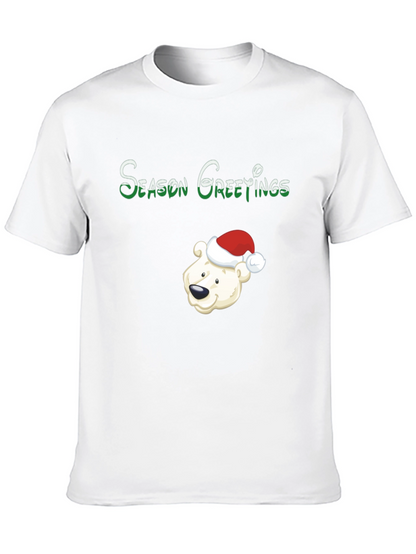 Season Greetings Polar Bear Christmas T-Shirt