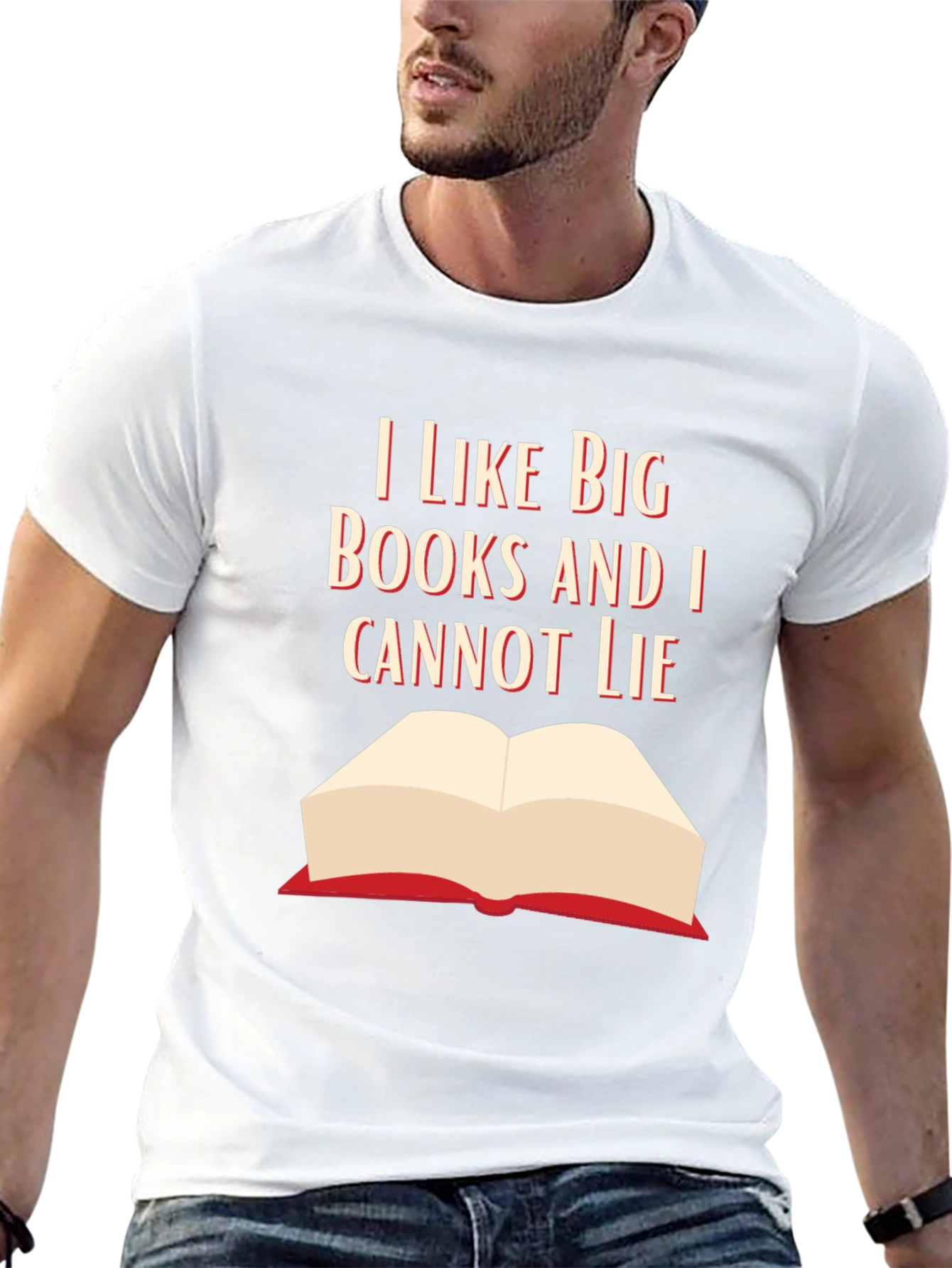 I Like Big Books Funny Graphic T-Shirt