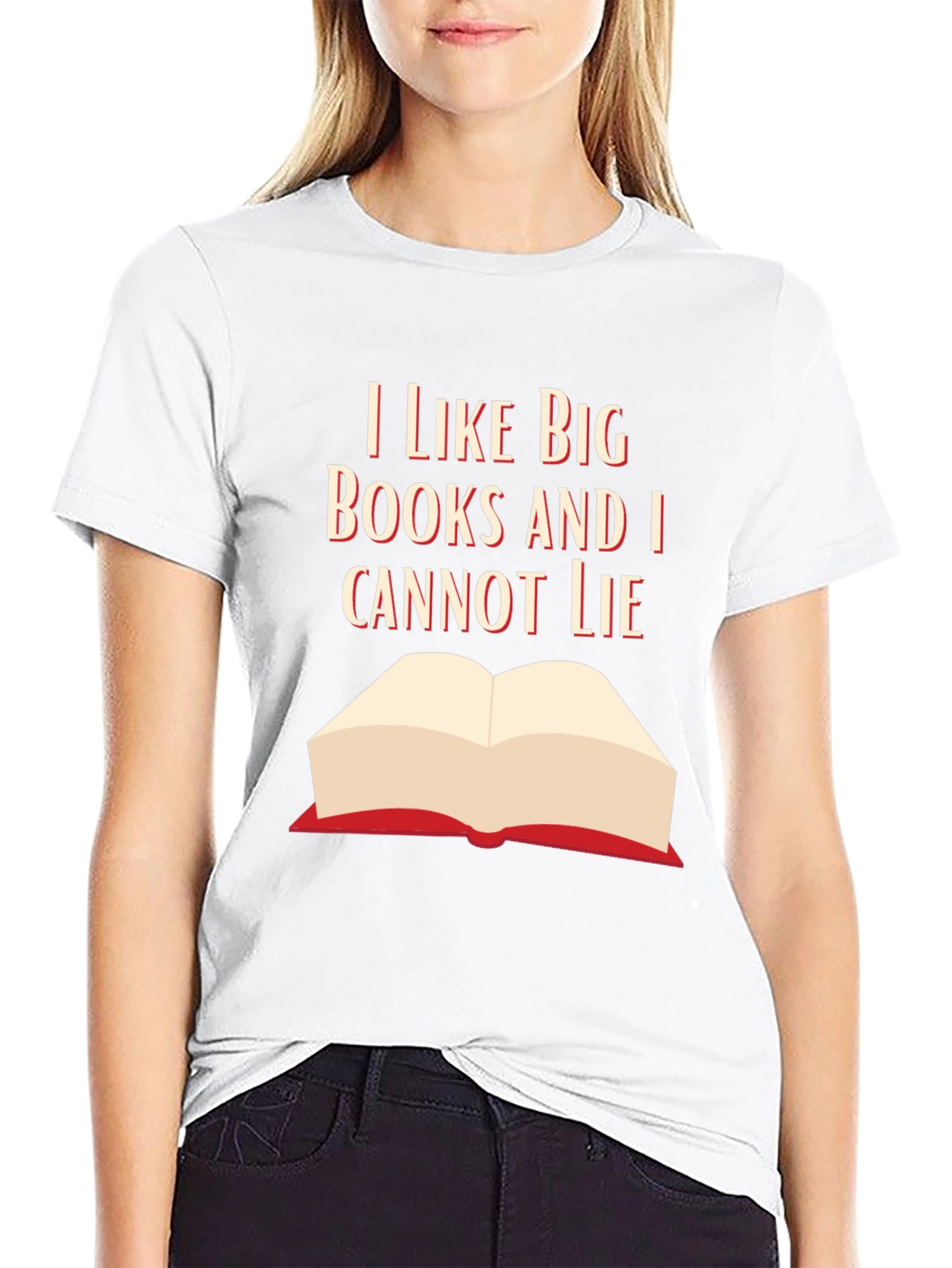 I Like Big Books Funny Graphic T-Shirt