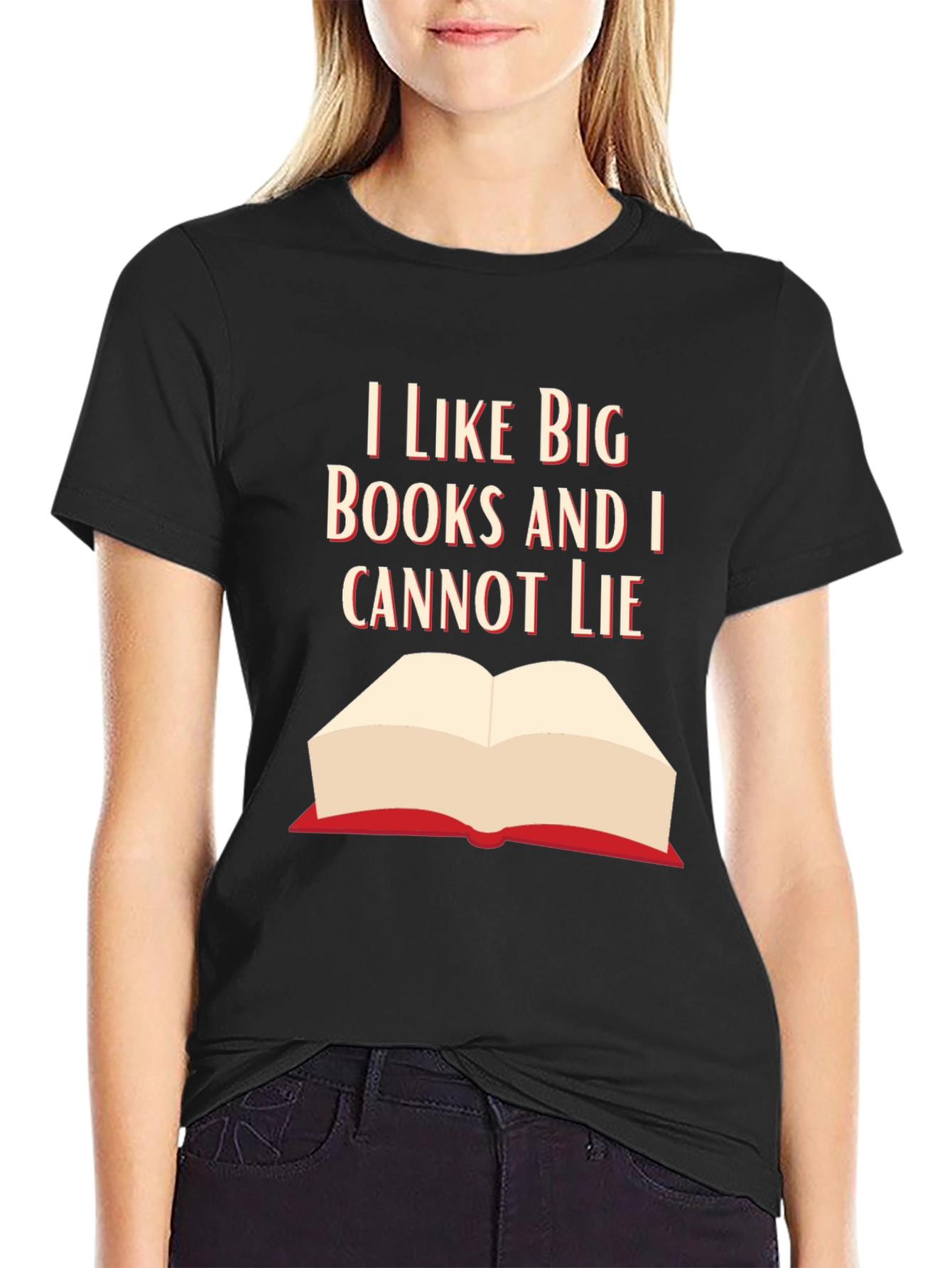 I Like Big Books Funny Graphic T-Shirt