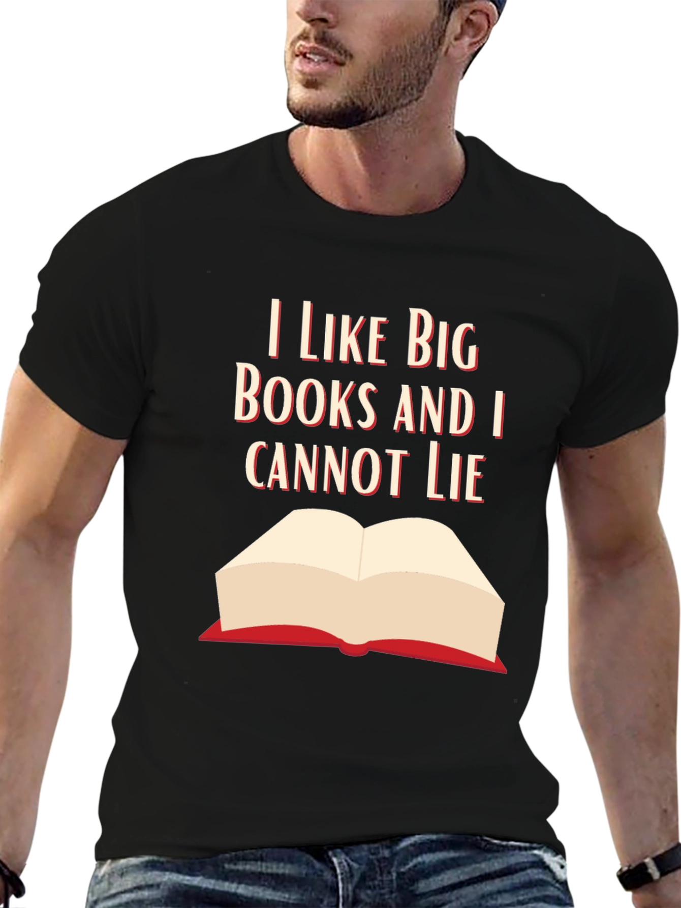 I Like Big Books Funny Graphic T-Shirt