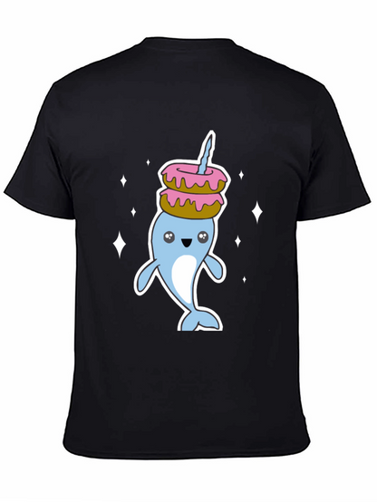 Narwhal Donut Stack T-Shirt