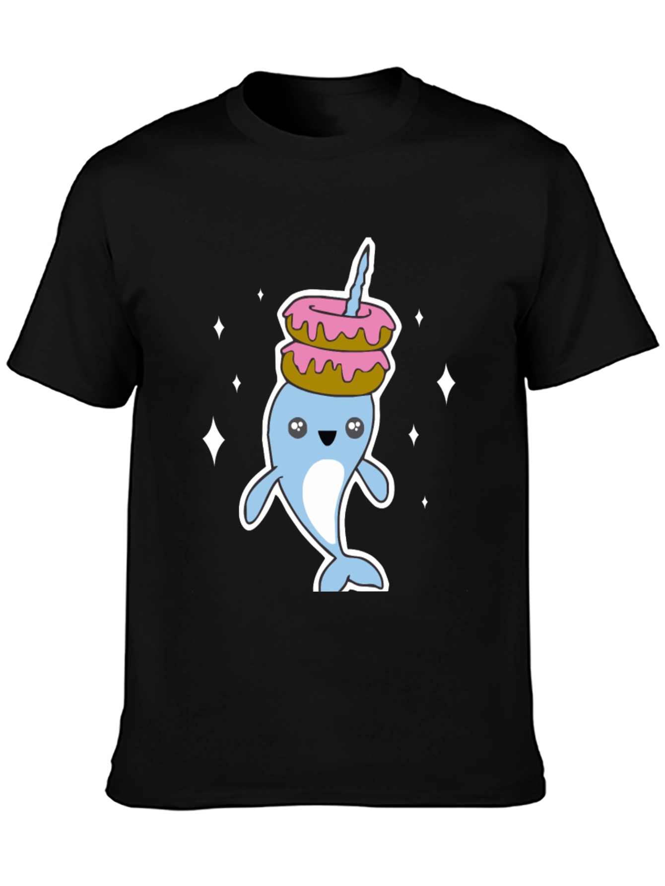Narwhal Donut Stack T-Shirt