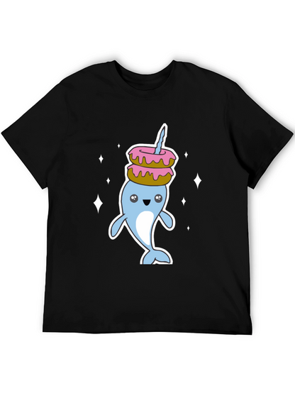 Narwhal Donut Stack T-Shirt