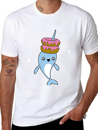 Narwhal Donut Stack T-Shirt