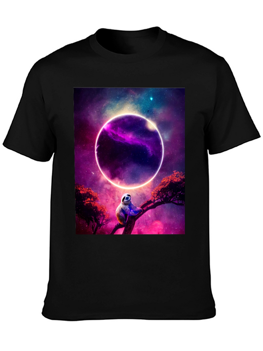 Sloth in Space T-Shirt - Cosmic Sloth Tee