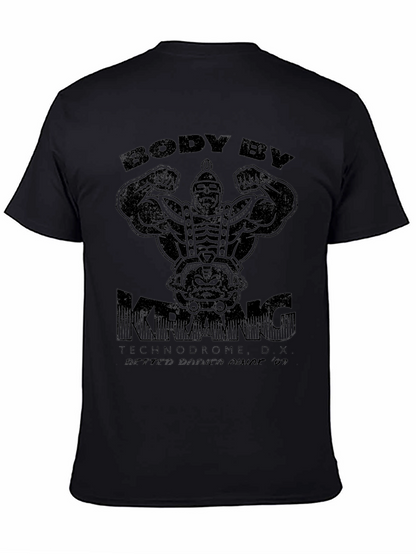 Body By Krang Black Graphic T-Shirt