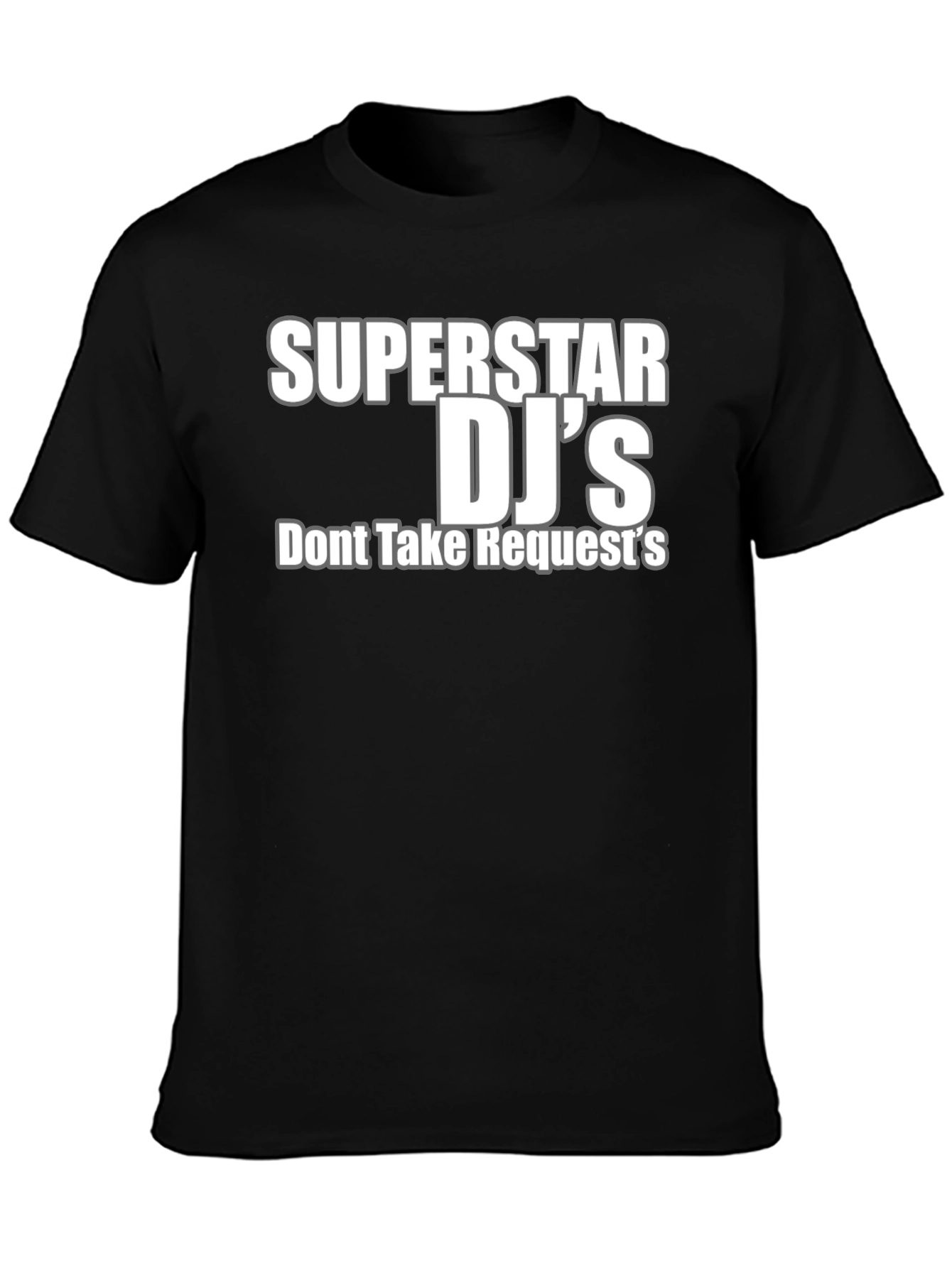 Superstar DJs Black Graphic T-Shirt