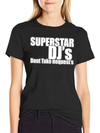 Superstar DJs Black Graphic T-Shirt