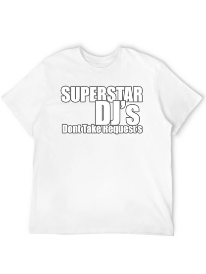 Superstar DJs Black Graphic T-Shirt