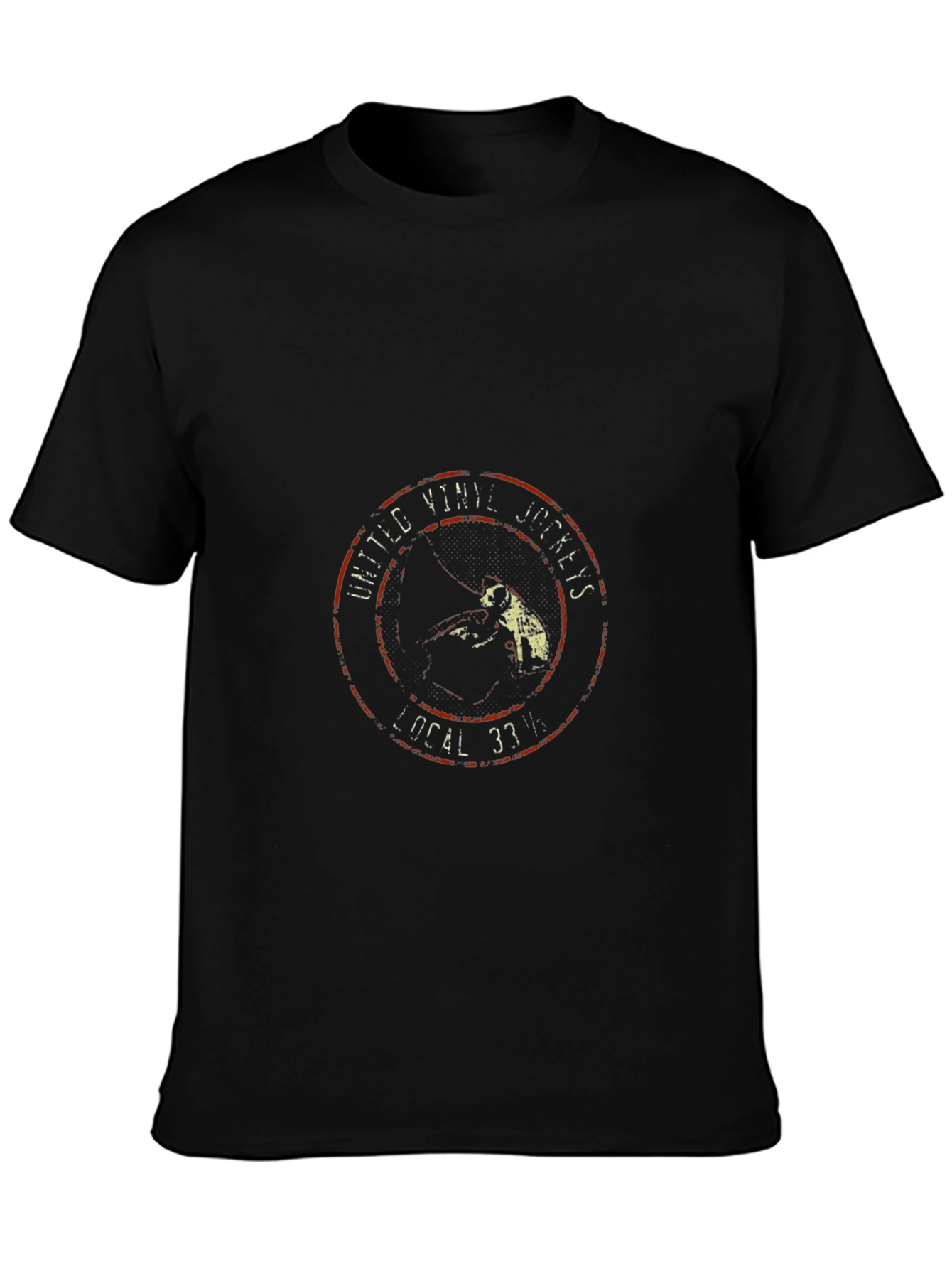 United Vinyl Jockeys T-Shirt - Retro Graphic Tee