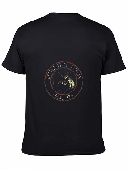 United Vinyl Jockeys T-Shirt - Retro Graphic Tee