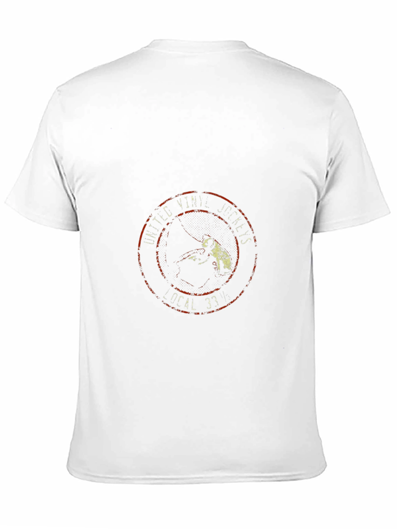 United Vinyl Jockeys T-Shirt - Retro Graphic Tee