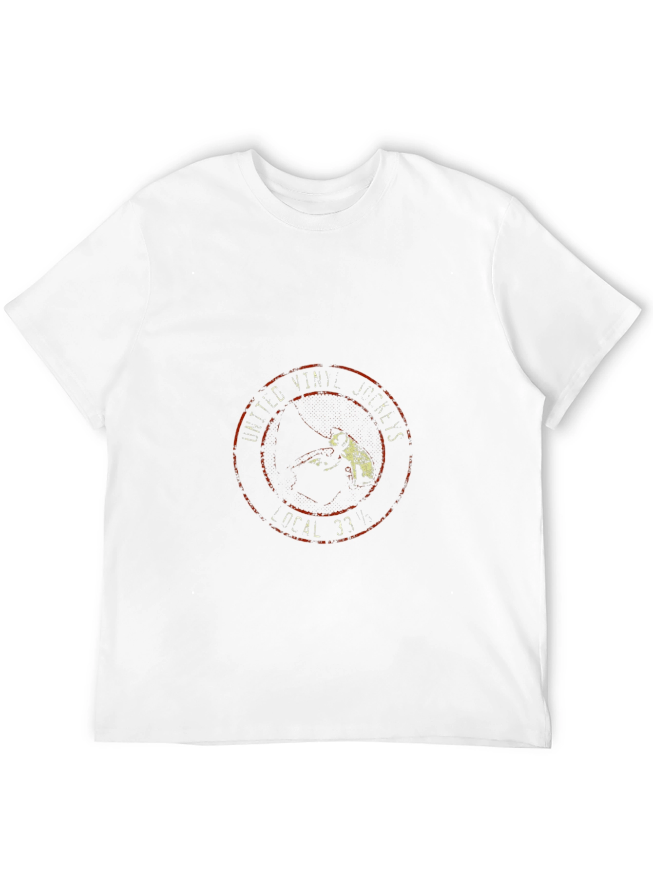 United Vinyl Jockeys T-Shirt - Retro Graphic Tee