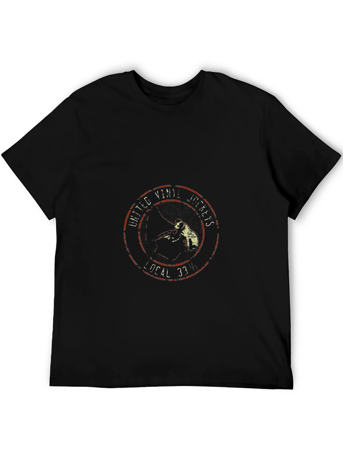 United Vinyl Jockeys T-Shirt - Retro Graphic Tee