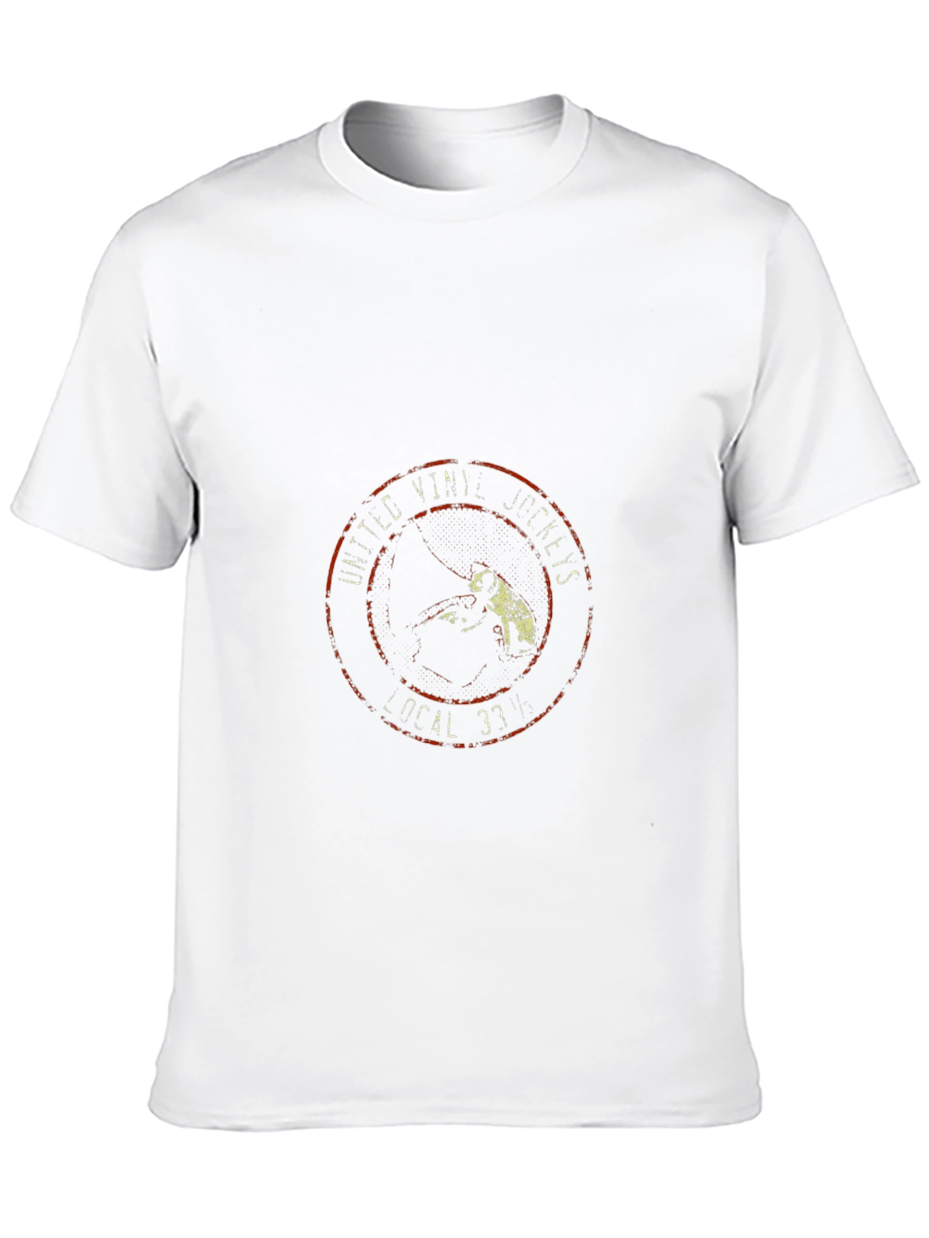 United Vinyl Jockeys T-Shirt - Retro Graphic Tee