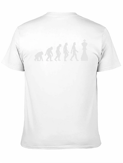 Evolution of Chess T-Shirt - Black