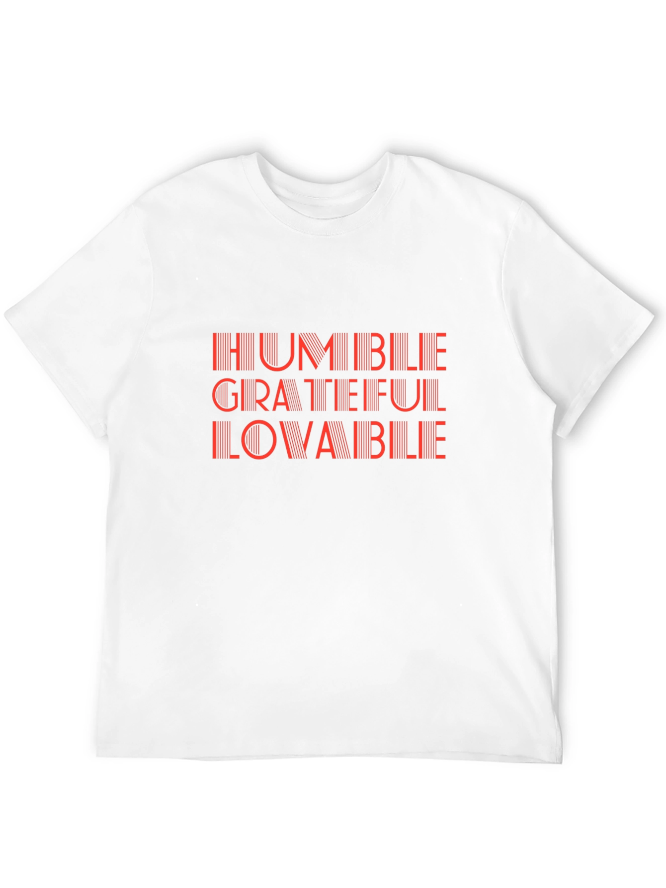 Humble Grateful Lovable Graphic Tee