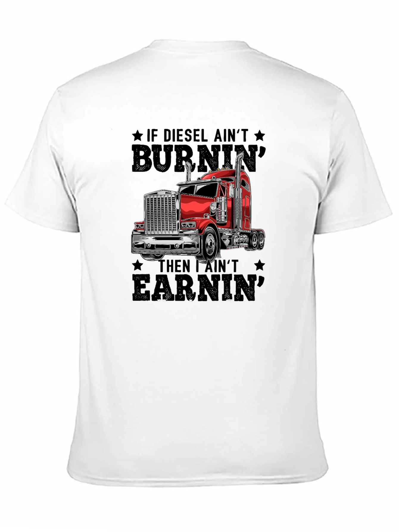 Diesel Burnin Trucker T-Shirt