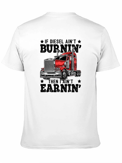 Diesel Burnin Trucker T-Shirt