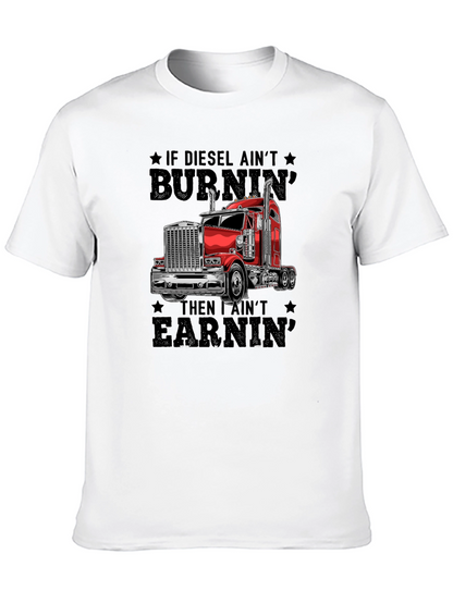 Diesel Burnin Trucker T-Shirt