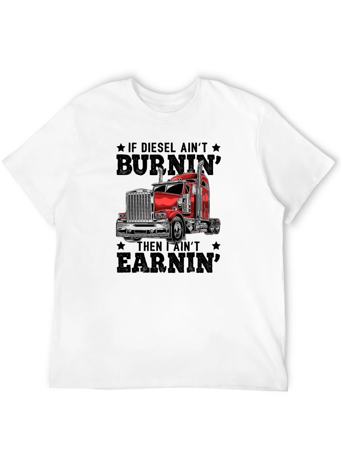 Diesel Burnin Trucker T-Shirt