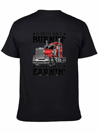 Diesel Burnin Trucker T-Shirt