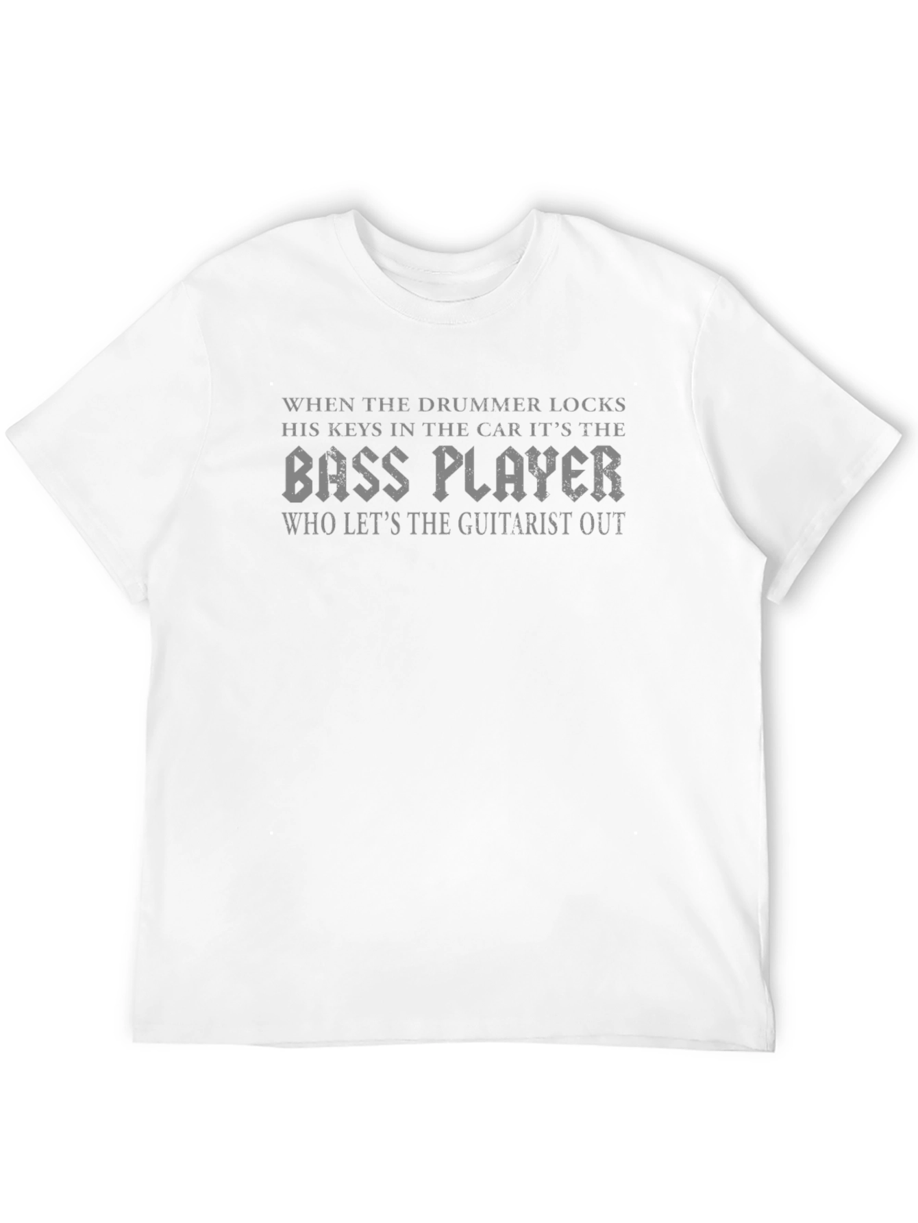 Bass Player Humor T-Shirt