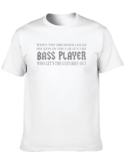 Bass Player Humor T-Shirt