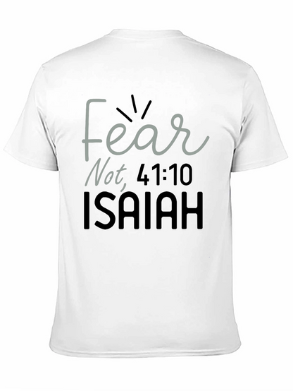 Fear Not Isaiah Bible Verse T-Shirt