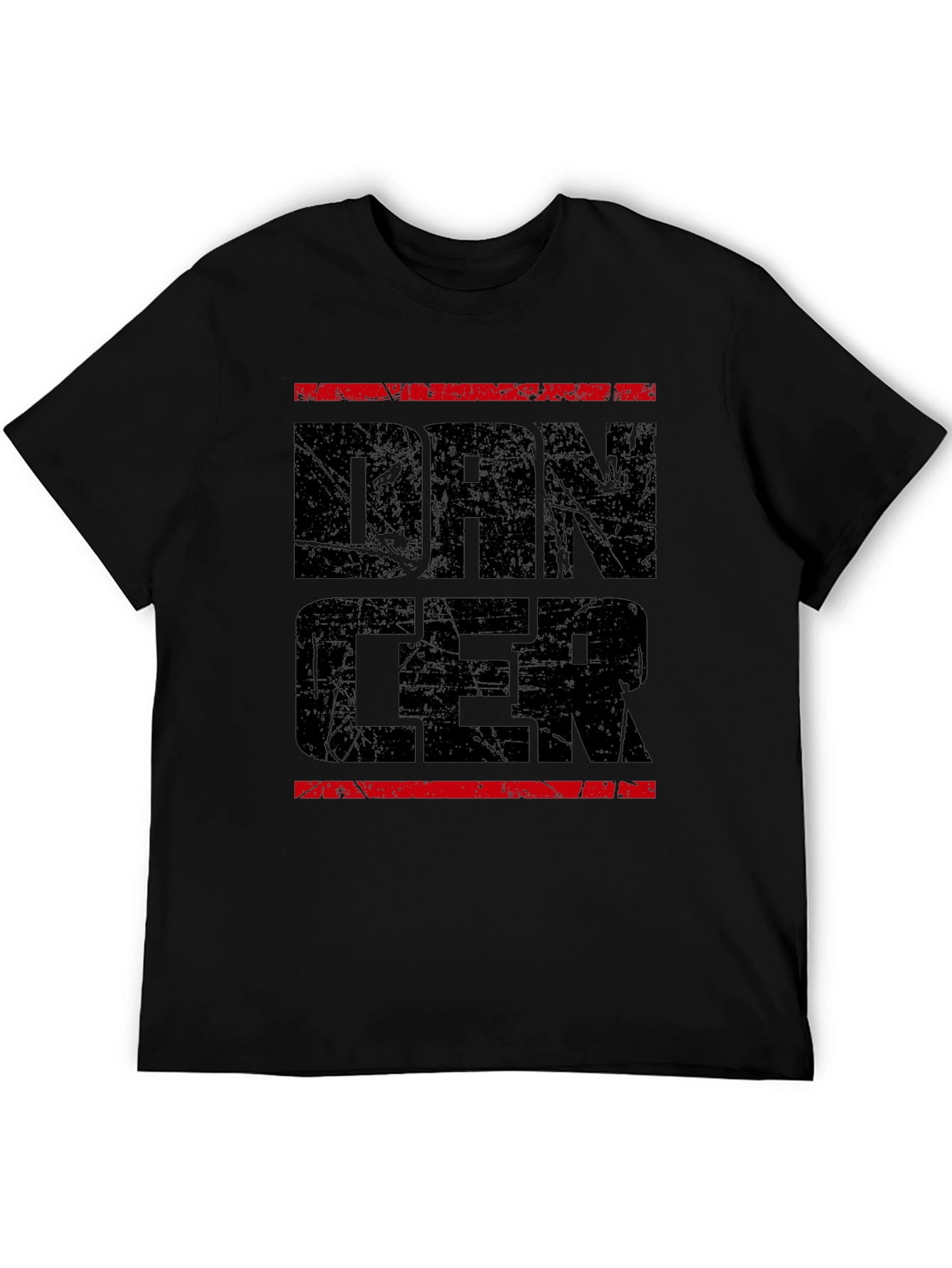 Dancer Graphic Black T-Shirt - Stylish & Bold